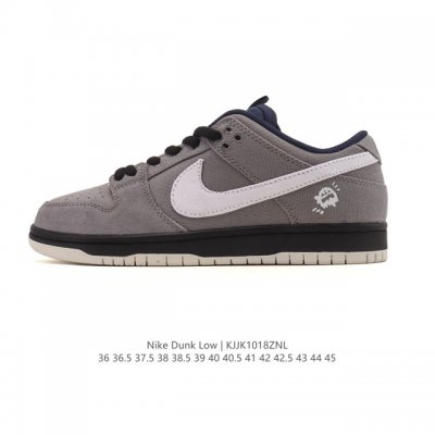 公司级 耐克 Nike Sb Dunk Low Pro 男女同款运动鞋复古板鞋，尽情迈步，彰显个性风采。采用柔软皮革鞋面，经久耐穿，塑就如元年款 Dunk 般的