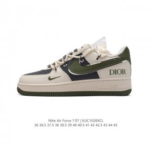 公司级 新款 AF1耐克 Nike Air Force 1 ‘07 Low 空军一号 气垫厚底增高百搭运动板鞋 原楦头原纸板 小白鞋 打造纯正空军版型，专注外贸