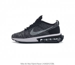 耐克 Nike Airmaxflyknitracer大气垫 透气编织 缓震舒适 男士跑步鞋 秋季新款运动休闲鞋 新品推荐 新派混合体 脚感再升级 上脚嘎嘎帅-N
