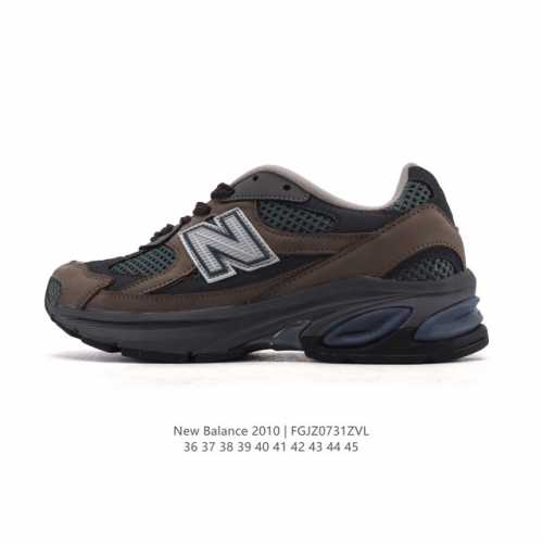 公司级 新百伦 New Balance2010英产做旧鞋款纯色绒运动鞋 厚底增高老爹鞋。此复刻经典鞋款，加入当下大热的户外元素，以曾经篮球鞋款型式样加以打造鞋款