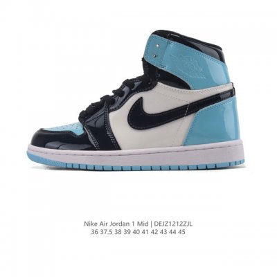 公司级 耐克 男女款运动板鞋 Nike Air Jordan 1 Retro High Og 乔丹一代Aj1 乔1 Aj1 篮球鞋复刻运动鞋。皮面高帮板鞋的设计