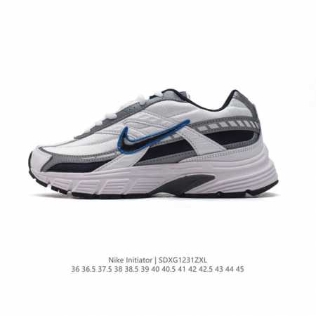 真标 Ins爆火全新韩系古着风，回味经典 Nike 耐克initiator Running创始者系列复古厚底增高老爹休闲运动舒适跑鞋。 尺码: 36-45含半码 - 点击图像关闭