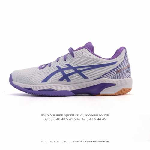 新品公司级 亚瑟士Asics Solution Speed Ff 2代 网球鞋Asics亚瑟士男士运动鞋专业网球鞋透气防滑厚底增高老爹鞋，Asics Solut