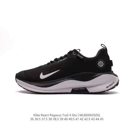 耐克 Nike Infinity Run 4 GORE-TEX 男女子防水公路跑步鞋 厚底增高百搭老爹运动鞋。Nike ReactX 泡绵提供高出 Nike R - 点击图像关闭
