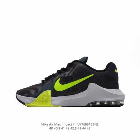 耐克 Nike Air Max Impact 4 耐克经典复古男子全掌大气垫缓震跑步鞋。這雙輕盈而穩固的籃球鞋，讓你在鞋跟 Max Air 緩震系統的助攻下，自 - 点击图像关闭