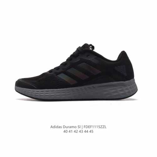 Adidas阿迪达斯官方duramo Sl 男子训练备赛轻盈疾速网面跑步鞋。这款adidas运动鞋，旨在伴你日常跑步。贴合设计，力求打造舒适脚感。从长距离户外跑