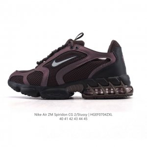 耐克 Nike 美国元祖街头潮牌Stussy斯图西 X Nike Air Zoom Spiridon Caged 2网面斯皮里东牢笼2代系列运动鞋 复古休闲运动