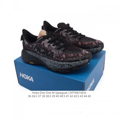 公司级 Hoka One One Speedgoat 6 飞速羚羊6 飞速羚羊系列的第六代越野跑鞋男女士运动鞋，鞋款采用动态鞋面与内部支撑系统，并搭载Hoka久
