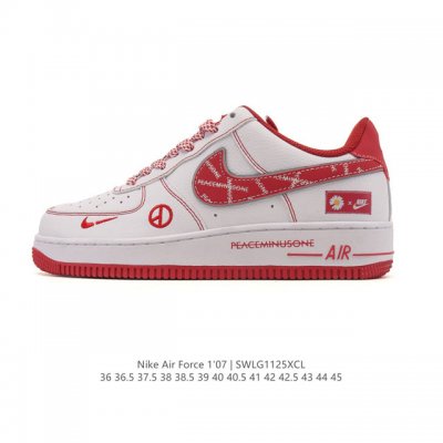 公司级 Af1耐克 Nike Air Force 1 ‘07 Low 空军一号 2025年 新款 厚底增高百搭运动板鞋 原楦头原纸板 打造纯正空军版型，专注外贸