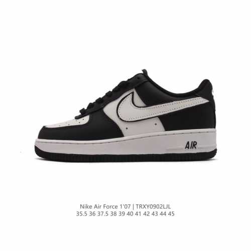 全二层皮 耐克 Nike Air Force 1 '07 Low 空军一号含气垫 满钻 低帮百搭厚底增高休闲运动板鞋。柔软、弹性十足的缓震性能和出色的中底设计，