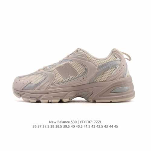 真标 新百伦 Nb530 New Balance 530 复跑古鞋 厚底增高老爹鞋 缓震运动慢跑鞋。Nb530这鞋双确实是Nb家经复典古款式之一，以全科新技诠释