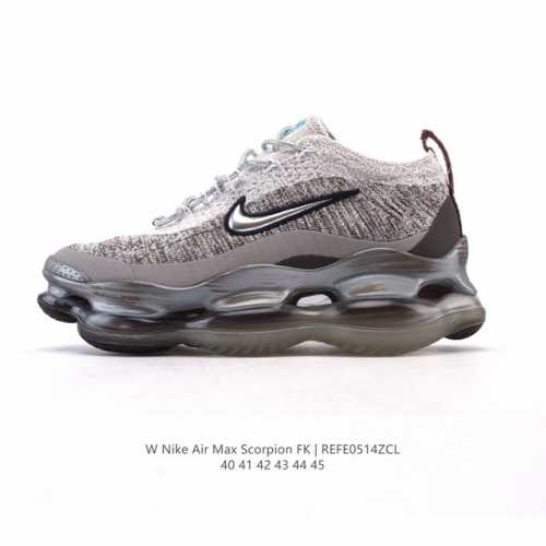 特价 耐克 Nike Air Max Scorpion Fk 气垫缓震运动鞋厚底增高男鞋。次世代气垫搭载全掌长气垫鞋款 而这样的配置，会带来过去所有 Air M