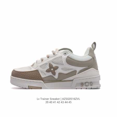 Louis Vuitton 路易威登 透气网面鞋面材质，原装一致tpr光泽组合鞋底，耐弯折滴塑支持片，鞋垫嵌入超软脚感乳胶材质驴的篮球鞋,Virgil Ablo - 点击图像关闭