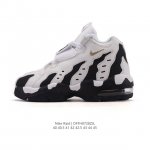 新品公司级 Nike耐克 Air Raid 男款 中帮耐磨训练运动实战篮球鞋 织物合成革 舒适百搭 气垫缓震减震防滑耐磨包裹性支撑轻便 中帮 复古篮球鞋尺码：4