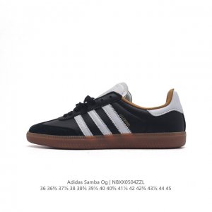 阿迪达斯 德训鞋 Adidas Originals Samba Og Shoes 经典运动鞋小白鞋 T头鞋 男女板鞋 彰显休闲摩登风情的时尚经典鞋。它诞生于50