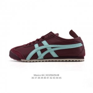 真标 Asics 亚瑟士 男女鞋 配足弓鞋垫 日产经典老牌-鬼塚虎 Onitsuka Tiger Mexico 66经典墨西哥系列复古经典百搭板鞋休闲运动鞋慢跑
