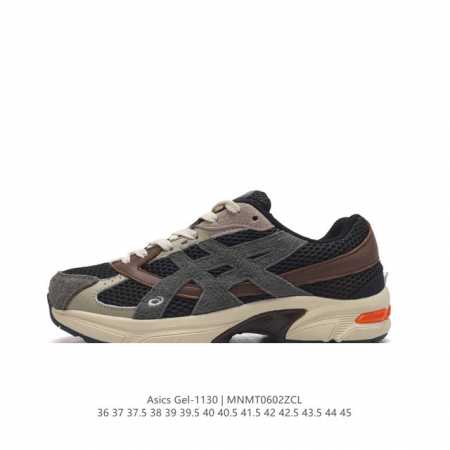 Asics 亚瑟士 新款情侣健步减震复古鞋gel-1 男女时尚透气运动潮流耐磨休闲鞋 。选用网眼与皮革相接，复古而富有层次感。网布搭配银色金属感线条，虎爪 Lo - 点击图像关闭