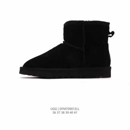 Ugg 雪地靴 女鞋广东原产，采用tpu模压鞋面内嵌羚羊棕羊毛，鞋面具有防水功能，选用7毫米uggpure 植入式羊毛里衬与可拆卸的uggpure 植入式羊毛鞋 - 点击图像关闭