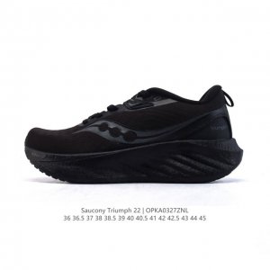 210 【公司级】Saucony 索康尼 Triumph系列 胜利 22代 中性跑鞋 强缓震跑步鞋轻便男女同款跑鞋夏季透气运动鞋子，是来自美国的专业跑鞋品牌，成