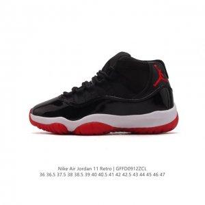 耐克乔丹11代 Nike Air Jordan 11 Retro 复刻男女士运动鞋 Aj11代经典设计，深受球员与球迷喜爱。Jordan 乔丹 采用漆皮牛培革鞋