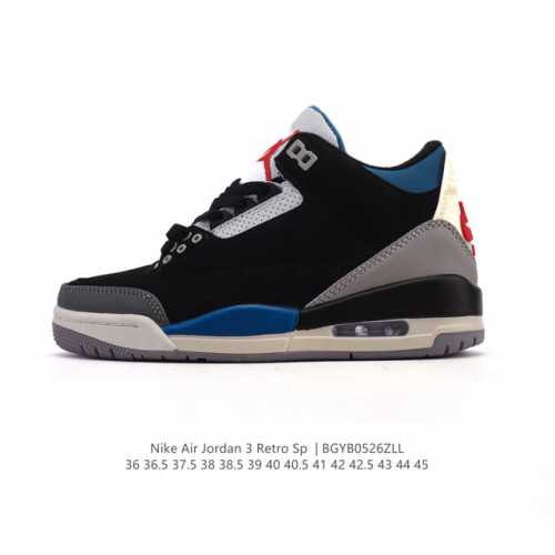 耐克 乔丹 Aj3 耐克 Nike Air Jordan 3 Retro Se 乔3 复刻篮球鞋 乔丹3代 三代 男女子运动鞋 作为 Aj 系列中广受认可的运动