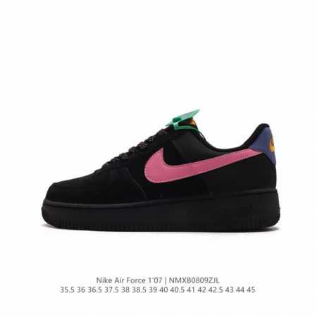 公司级 附赠送logo清洁刷 Af1耐克 Nike Air Force 1 ‘07 Low 空军一号厚底增高百搭休闲运动板鞋 原楦头原纸板 打造纯正空军版型，专 - 点击图像关闭