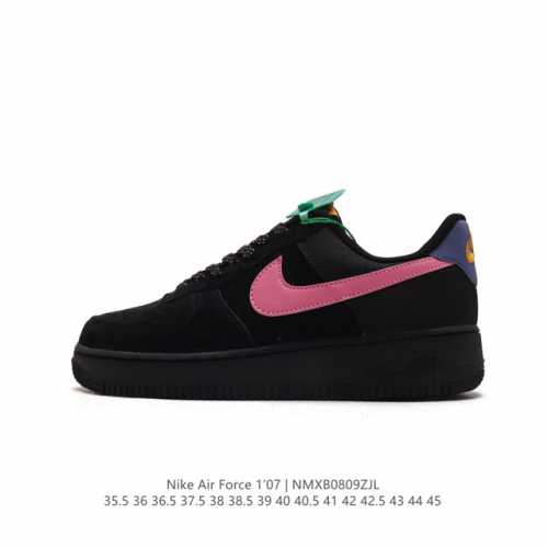 公司级 附赠送logo清洁刷 Af1耐克 Nike Air Force 1 ‘07 Low 空军一号厚底增高百搭休闲运动板鞋 原楦头原纸板 打造纯正空军版型，专