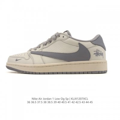 公司级 耐克 乔丹Air Jordan 1 Low Aj1 乔1 乔丹1代Aj1 倒钩 解构绑带 双鞋带，低帮复古文化休闲运动篮球鞋。该鞋款从 1985 年元年