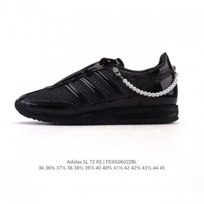 公司级 阿迪达斯Adidas Sl 72 Shoes 经典复古薄底运动鞋 T头鞋 三叶草复古休闲跑步鞋休闲运动鞋 这款经典运动鞋携复古型格，来访你的活力日常 采