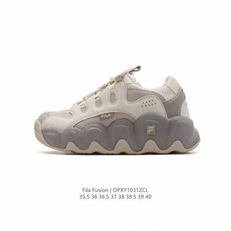 斐乐 女款老爹鞋 FILA FUSION 厚底增高百搭运动板鞋 意大利百年经典运动品牌，网红单品 小红书推荐爆款 FILA斐乐新款小白鞋斐乐潮牌文化街头风运动鞋 - 点击图像关闭
