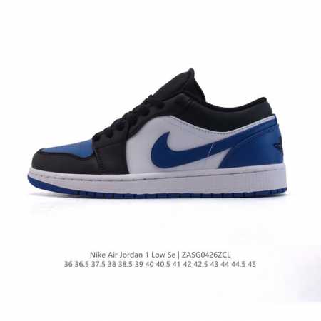 公司级 耐克 乔丹Air Jordan 1 Low Aj1 乔1 乔丹1代Aj1 低帮复古文化休闲运动篮球鞋。从1985 年面世的元年款汲取设计灵感，采用简洁大 - 点击图像关闭