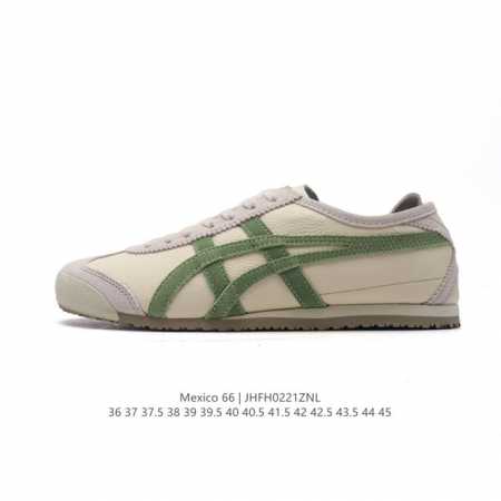 公司级 Asics 亚瑟士 男女鞋真标半码制 配足弓鞋垫 日产经典老牌-鬼塚虎 Onitsuka Tiger Mexico 66经典墨西哥系列复古经典百搭板鞋休 - 点击图像关闭
