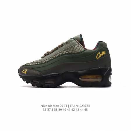 NIKE 耐克 Air Max 95 潮流百搭 气垫缓震慢跑鞋 休闲防滑运动鞋！Nike耐克跑步鞋经典透气舒适运动鞋休闲鞋。为了迎接今年的世界地球日，Nike - 点击图像关闭