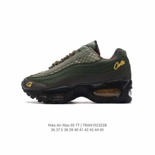 NIKE 耐克 Air Max 95 潮流百搭 气垫缓震慢跑鞋 休闲防滑运动鞋！Nike耐克跑步鞋经典透气舒适运动鞋休闲鞋。为了迎接今年的世界地球日，Nike
