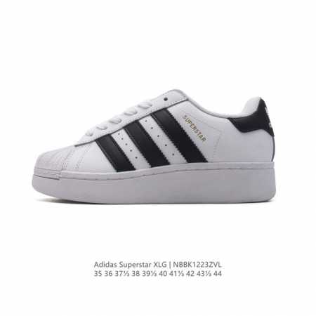 阿迪达斯 三叶草adidas Originals Superstar Xlg 贝壳头系列 低帮厚底松糕经典百搭休闲运动板鞋。当你试图定义adidas Super - 点击图像关闭