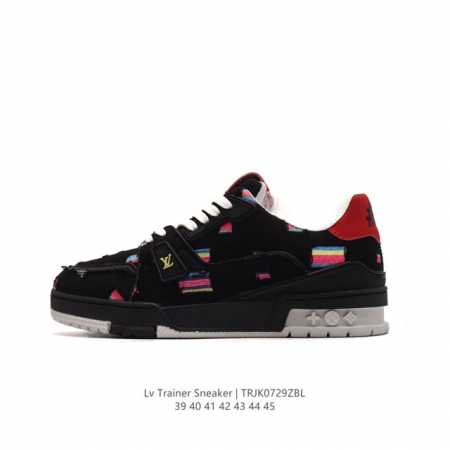 louis Vuitton 路易威登 原装进口帆布鞋面材质，原装一致tpr光泽组合鞋底，耐弯折滴塑支持片，鞋垫嵌入超软脚感乳胶材质驴的篮球鞋,Virgil Ab - 点击图像关闭