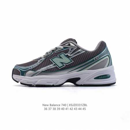公司级 New Balance Mr740 Nb新百伦系列复古老爹风休闲运动慢跑鞋。采用轻质牛剖革拼接透气网眼衬垫织物鞋面材质 T-Beam大底提供足步弓支撑 - 点击图像关闭