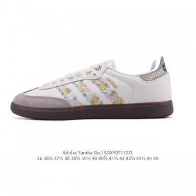 阿迪达斯 德训鞋 Adidas Originals Samba Og Shoes 经典运动鞋小白鞋 T头鞋 男女士板鞋 彰显休闲摩登风情的时尚经典鞋。它诞生于5