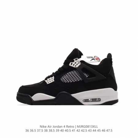 耐克 Nike Air Jordan 4 Retro Og迈克尔 乔丹aj4代乔4 中帮复古休闲运动文化篮球鞋。秉承轻量化的速度型篮球鞋设计思想完成设计，降低重 - 点击图像关闭