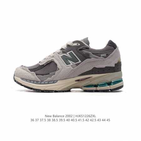 新百伦 New Balance 2002R 跑鞋 男女运动鞋 潮老爹鞋。沿袭了面世之初的经典科技，以 Encap 中底配以升级版 N-Ergy 缓震物料。鞋面则 - 点击图像关闭
