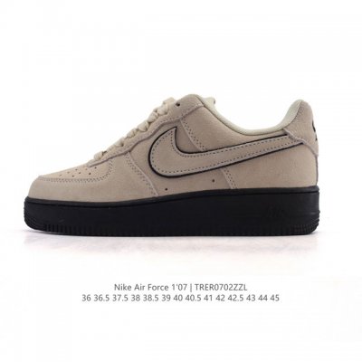 Af1耐克 Nike Air Force 1 ‘07 Low 空军一号 小白鞋 厚底增高百搭运动板鞋 原楦头原纸板 打造纯正空军版型，专注外贸渠道 全掌内置蜂窝