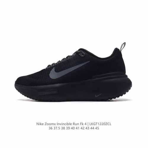 耐克 Nike Zoomx Invincible Run Fk 4代 机能风格运动鞋 厚底增高老爹鞋，一款奥运配色的缓震跑鞋 耐克infinityrun4，最u