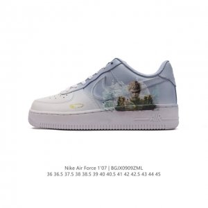 公司级 新款 悟空 Af1耐克 Nike Air Force 1 ‘07 Low 空军一号 气垫厚底增高百搭运动板鞋 原楦头原纸板 打造纯正空军版型，专注外贸渠