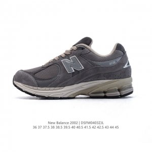 公司级 New Balance M2002R Nb新百伦男女鞋 潮流复古织物皮革减震防滑耐磨轻便低帮跑步鞋 原档数据独立私模大底 唯一正确六层组合大底 Rb前软