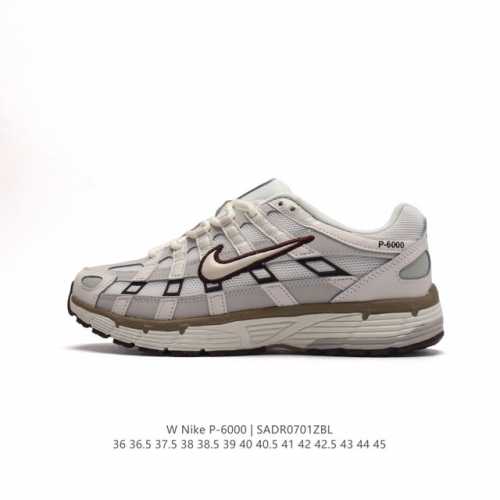耐克 NIKE 男女子休闲运动鞋P-6000Premium 轻便舒适透气防滑缓震耐磨跑步鞋。P-6000 是一款植根于 2000 年代风格的混合款式，让人想起去