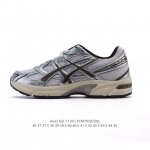 asics 亚瑟士 新款情侣健步减震复古鞋Gel-1 男女时尚透气运动潮流耐磨休闲鞋 。选用网眼与皮革相接，复古而富有层次感。网布搭配金属感线条，虎爪 Logo