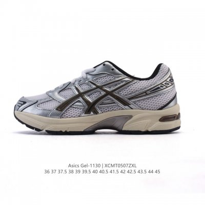 asics 亚瑟士 新款情侣健步减震复古鞋Gel-1 男女时尚透气运动潮流耐磨休闲鞋 。选用网眼与皮革相接，复古而富有层次感。网布搭配金属感线条，虎爪 Logo