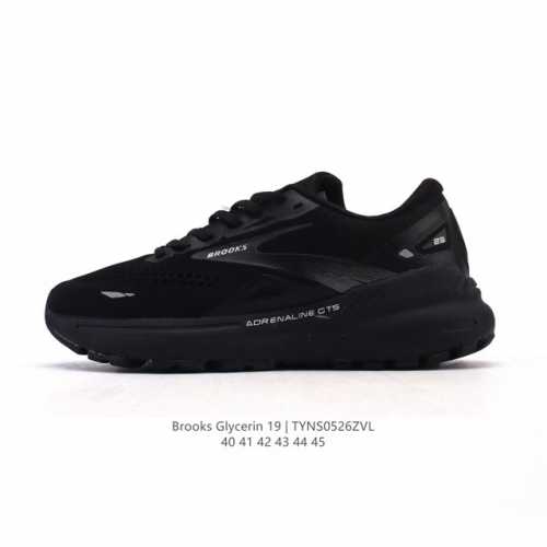 公司级 Brooks布鲁克斯 Glycerin 甘油19运动鞋 缓震慢跑鞋 老爹鞋 注入氮气之后的超凡缓震体验 穿过布鲁克斯的伙伴都知道 布鲁克斯的鞋面已经记不