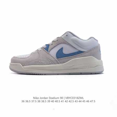 220 【公司级】耐克 Nike Air Jordan Stadium Aj90 潮流运动板鞋 Aj90 充满了对Tinkerhathield 原创设计的致敬 - 点击图像关闭
