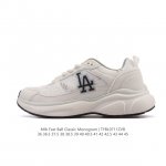 Mlb Fast Ball Classic Monogram 25Ss 纽约洋基队运动鞋 网红休闲跑鞋 独特时尚风格 厚底增高老爹鞋 货号：3Arnfsb4N